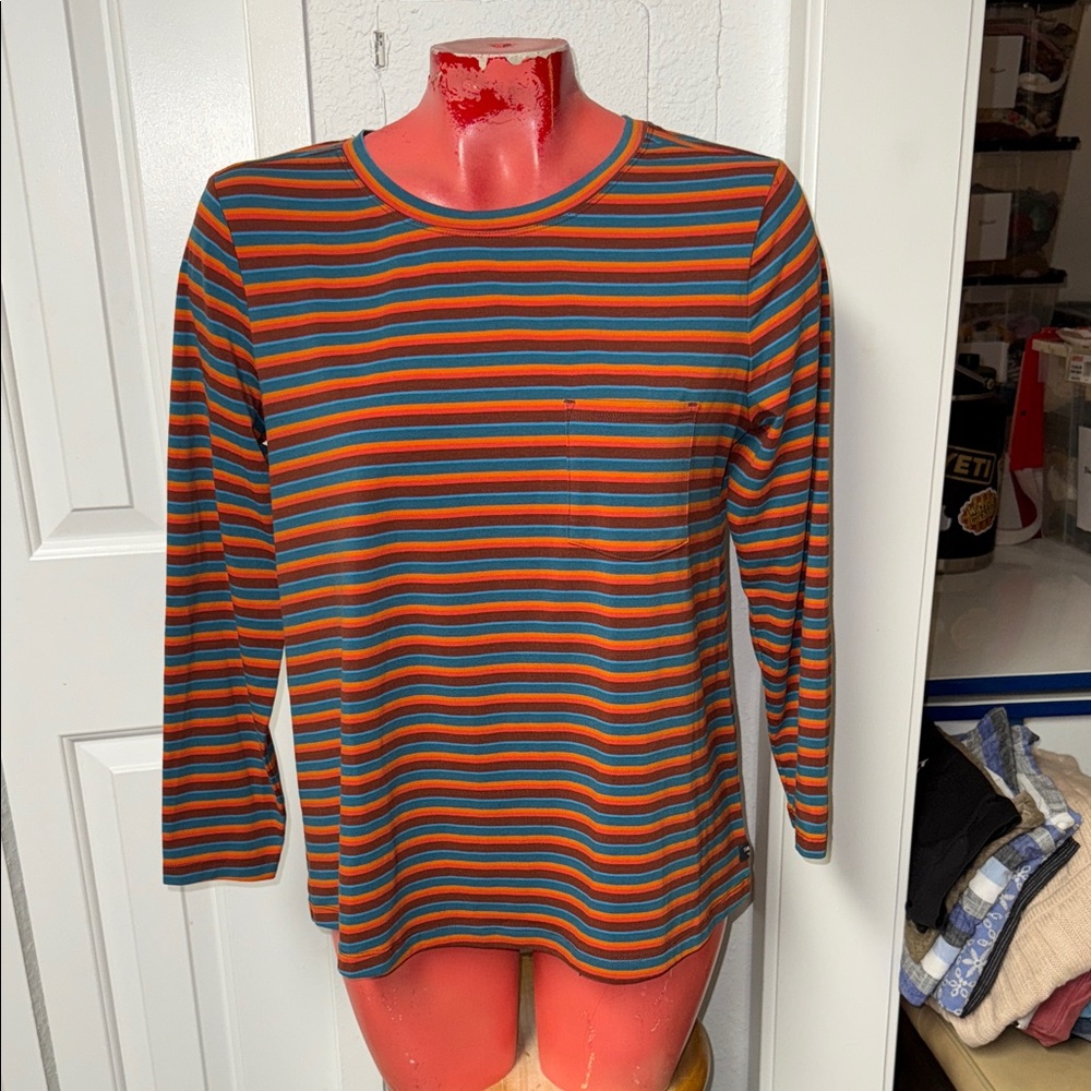 Toad&Co pocket long sleeve shirt top blouse